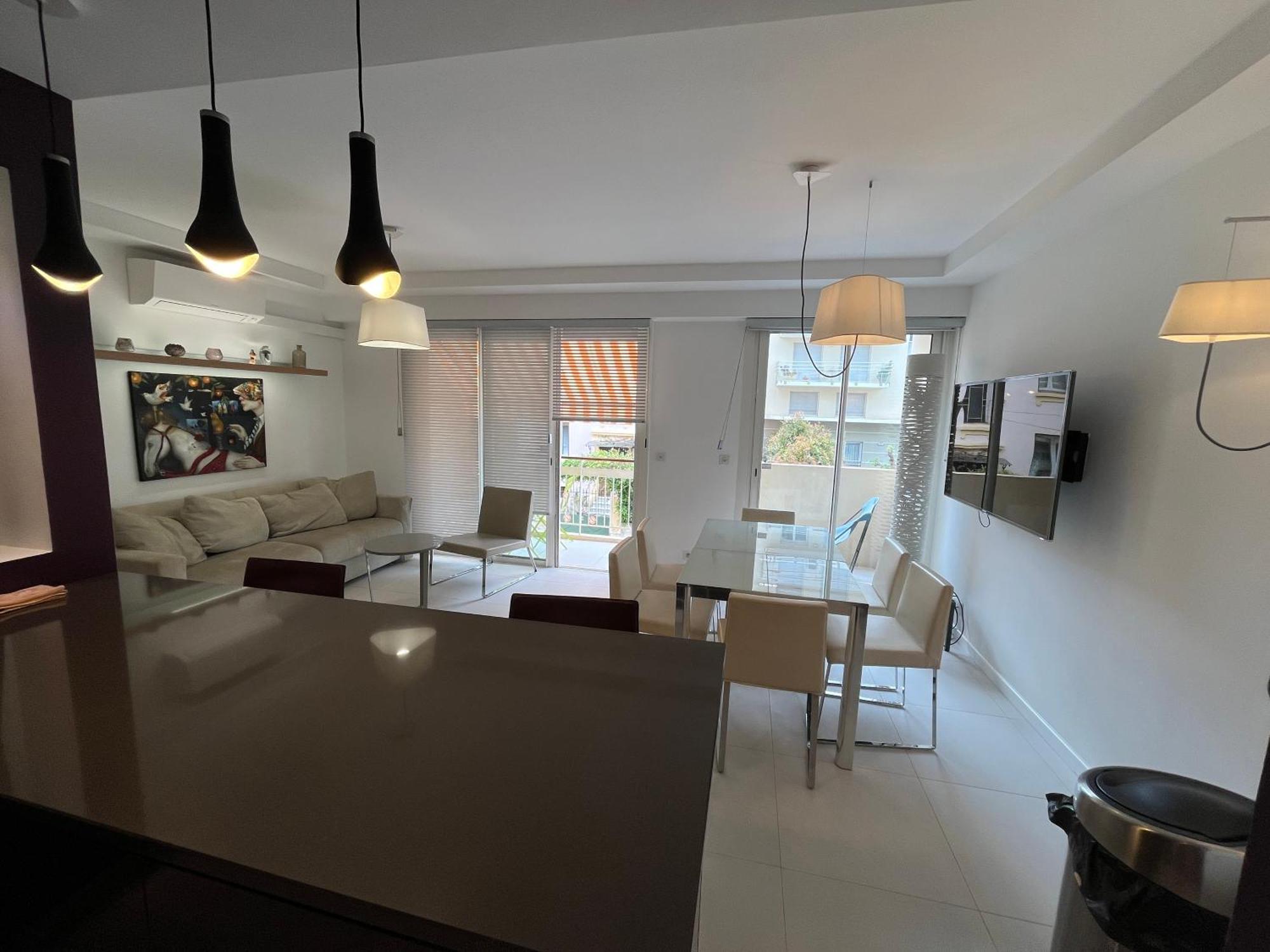 Appartement Calme Familial 3 Ch Avec Terrasses Juan-les-Pins Exterior photo